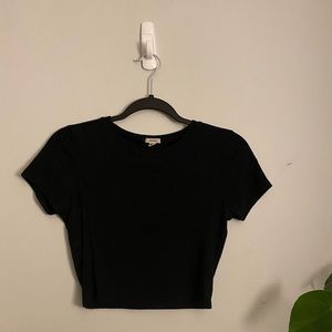Super cute, simple and cropped tee from Garage.